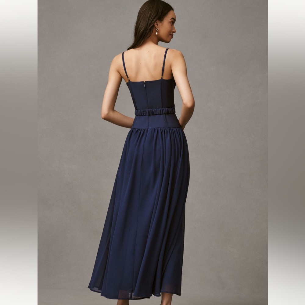 Hutch Ruby Bustier Drop Waist Belted Dress - Picture 3 of 8